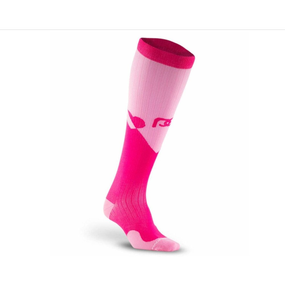 Womens NWOT Pro Compression Marathon Valentine Knee High Compression Socks